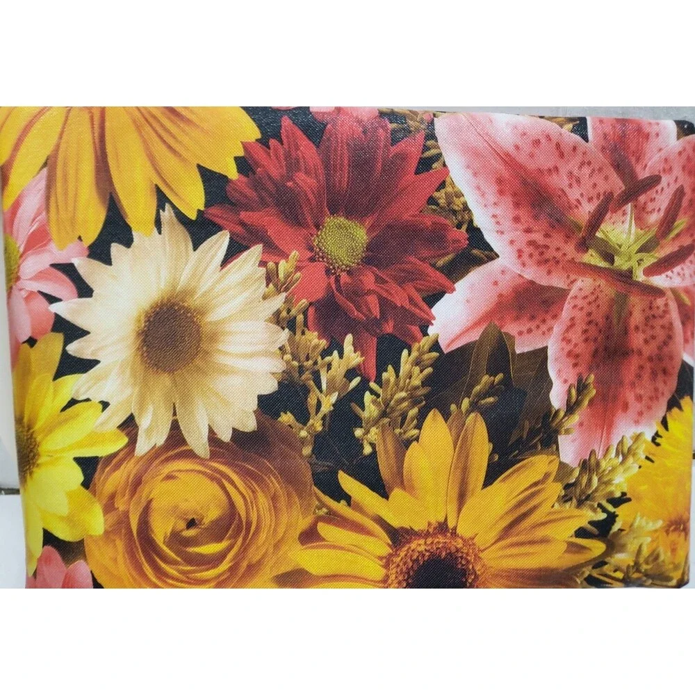 Vinyl Flannel Back Tablecloth 52